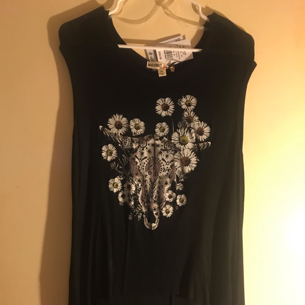 s.o.r.a.d. short sleeve tee/tunic sz. M
